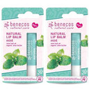 Benecos Mint Lip Balm 2 Pack