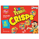 New Post Fruity Pebbles Crisps, Portable Cereal Snack For Kids And Families, Gluten Free, 3 Count (Pack Of 1)
