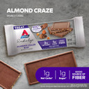 Atkins Endulge Treat, Almond Craze Bar, 2G Net Carbs, 1G Of Sugar, Good Source Of Fiber, Keto Friendly, 16 Count