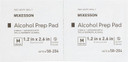 Mckesson Alcohol Prep Pads, Sterile, Individual Packet, Medium, 200 Count, 1 Pack