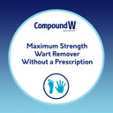 Compound W Maximum Strength Fast Acting Gel Wart Remover, 0.25 Oz