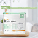 Mckesson Classic Underwear, Incontinence, Light Absorbency, Xl, 14 Count