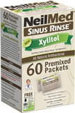 Neilmed Sinus Rinse Premixed Refill Packets With Xylitol, 60Ct