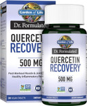 Garden Of Life Quercetin Post Workout Recovery With Zinc, Turmeric & Green Tea  Dr Formulated  Healthy Inflammatory Response & Joint Support - Gluten Free, Non Gmo, Carbon Neutral  30 Tablets