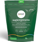 Centrum Supergreens - Superfood Powder & Multivitamin For Adults  Greens Powder With Spirulina, Mushroom, Prebiotics & Enzyme Blend  30-Day Supply