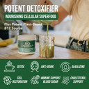 Organic Chlorella Powder - 3 Organic Certifications, Raw Form & Sun Grown - Guaranteed Best Source Of Chlorella, Maximum Nutrient & Cgf Levels (Chlorella Growth Factor) - 75 Servings (225 Gr)