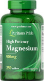 Puritan'S Pride Magnesium 500 Mg-250 Tablets, 250 Count Puritan'S Pride Magnesium 500 Mg-250 Tablets, 250 Count