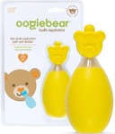 Oogiebear: Baby Nasal Aspirator - Safe Booger & Earwax Remover For Newborns, Infants, Toddlers - Better Syringe, Airtight Suction, Nose Sucker - Essential Baby Stuff, Diaper Bag Must-Haves, Yellow