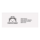 Mama Bear Wide-Neck Baby Bottle Nipple, Bpa-Free, Fast Flow (Pack Of 6), Compatible With Mama Bear Wide-Neck Baby Bottles Only