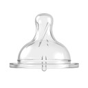 Mama Bear Wide-Neck Baby Bottle Nipple, Bpa-Free, Fast Flow (Pack Of 6), Compatible With Mama Bear Wide-Neck Baby Bottles Only