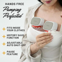 Legendairy Milk Imani I2 Plus + Charging Dock - Wearable Electric Breast Pump Hands Free - Cordless, Wireless Complete Duo Kit - 25Mm Flange, 21Mm Insert And 7Oz Capacity