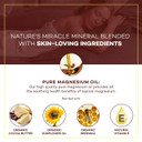 Seven Minerals, Natural Magnesium Cream For Pain Calm, Leg Cramps, Sleep & Muscle Soreness With Moisturizing Organic Cocoa Butter & Vitamin E - No Harmful Ingredients Usa Made Safe For Kids (8 Fl Oz)