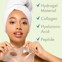 Ebanel 5-Pack Hydrogel Collagen Mask For Face, Instant Brightening Hydrating Face Mask Sheet Mask For Firming, Lifting Anti Aging Anti Wrinkle With Hyaluronic Acid, Peptide, Aloe Vera, Vitamin C & E Ebanel 5-Pack Hydrogel Collagen Mask For Face, Instant Brightening Hydrating Face Mask Sheet Mask For Firming, Lifting Anti Aging Anti Wrinkle With Hyaluronic Acid, Peptide, Aloe Vera, Vitamin C & E
