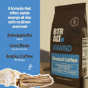 Better Alt Mushroom Ground Coffee | Medium Roast | Premium Arabica With Lion'S Mane & Ashwagandha | No Crashes & Jitters | 10 Oz