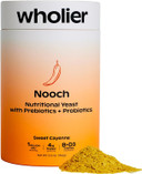 Wholier Nutritional Yeast Flakes With Prebiotics & Probiotics For Gut Health. Methylcobalamin Vitamin B12 & Vitamin D3. Vegan Cheesy Seasoning. (5.3 Oz.) (Sweet Cayenne)