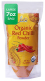 Jiva Organics Organic Red Chili Powder 7 Ounce Bag - Extra Hot, Ground Indian Chillies, 100% Natural & Non-Gmo