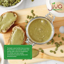 Jiva Organics Raw Sprouted Organic Pumpkin Seed Butter 8-Ounce Jar