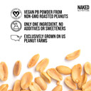 2 Lb Powdered Peanut Butter From Us Farms  Bulk, Only 1 Ingredient - Roasted Peanuts, Vegan, No Additives, Preservative Free, No Salt, No Sugar - 76 Servings - Naked Pb