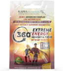 360 Extreme Energy, Memory & Focus 1 Sachet (4 Capsules ea)