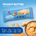 Atkins Peanut Butter Protein Wafer Crisps, Protein Dessert, 4G Net Carb, 1G Sugar, Keto Friendly, 5 Count