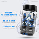Ryse Up Supplements Project Blackout Pump Cap Max | Stimulant Free Pump Formula | Betaine Nitrates & Citrulline Peptides For Max Muscular Blood Flow | 120 Capsules Ryse Up Supplements Project Blackout Pump Cap Max | Stimulant Free Pump Formula | Betaine Nitrates & Citrulline Peptides For Max Muscular Blood Flow | 120 Capsules