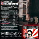 Vintage Blast - The Ultimate Two-Stage Pre Workout Supplement For Explosive Energy, Endurance, & Focus - Boost Workouts With Natural Ingredients: L-Citrulline Malate, Beta-Alanine, & Caffeine - 306G