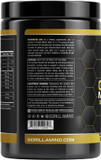 Gorilla Mode Base Pre Workout - Raises Nitric Oxide · Intense Focus & Drive · Endurance · Power - L-Citrulline, L-Tyrosine, Betaine, Alpha-GPC, Caffeine, Huperzine A - 360 Grams (White Gummy Bear)