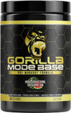 Gorilla Mode Base Pre Workout - Raises Nitric Oxide · Intense Focus & Drive · Endurance · Power - L-Citrulline, L-Tyrosine, Betaine, Alpha-Gpc, Caffeine, Huperzine A - 360 Grams (Watermelon)