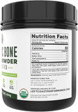 16Oz Organic Bone Broth Protein Powder From Grass Fed Beef, Usda Certified Organic, Single Ingredient, No Additives, Perfect For Carnivore, Paleo, And Keto Diets. Natural Source Collagen Type I & Iii