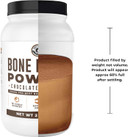 Bone Broth Protein Powder, Chocolate, Grass Fed 2Lbs, 42 Servings 16G Protein, 13G Collagen. Low Carb, 2 Net Carb, Dairy Free, Keto Friendly Bone Broth Protein Supplement With Collagen Types I & Iii Bone Broth Protein Powder, Chocolate, Grass Fed 2Lbs, 42 Servings 16G Protein, 13G Collagen. Low Carb, 2 Net Carb, Dairy Free, Keto Friendly Bone Broth Protein Supplement With Collagen Types I & Iii