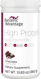 Bariatric Advantage High Protein Supplement Mix, 20 Grams Whey Protein Isolate Low Sugar With 100 Calories Per Serving - Chocolate, 14 Servings