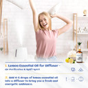 Hiqili Lemon Essential Oil,100% Pure Natural Undiluted Premium Oil,Household Cleaning Spray.-3.38 Fl Oz