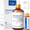 Hiqili 100Ml Spearmint Essential Oil For Skin Care -100% Pure Treatment Grade - 3.38 Fl Oz