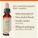 Bach Original Flower Remedies, Cherry Plum For Control (Non-Alcohol Formula), Natural Homeopathic Flower Essence, Holistic Wellness And Stress Relief, Vegan, 10Ml Dropper