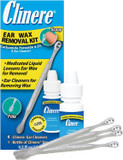 Earwax Removal Kit, Safely And Gently Clean Ear Wax, Itch Relief, Works Instantly .5Oz Carbamide Peroxide, 4 Count