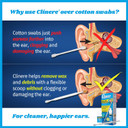 Earwax Removal Kit, Safely And Gently Clean Ear Wax, Itch Relief, Works Instantly .5Oz Carbamide Peroxide, 4 Count