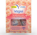 Vagisil Scentsitive Scents On-The-Go Feminine Cleansing Wipes, Ph Balanced, Peach Blossom, Individually Wrapped, 16 Count (Pack Of 1)