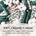 Cora Organic Applicator Tampons | Regular Absorbency | 100% Organic Cotton, Unscented, Bpa-Free Compact Applicator | Leak Protection | Packaging May Vary | 36 Total