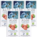Aloe Cadabra Organic Flavored Personal Lubricant, Natural Edible Lube For Couples Pleasure, For Women & Men, Naked Strawberry, 2.5Oz
