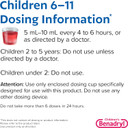 Benadryl Children'S Allergy Relief Liquid Medicine With Diphenhydramine Hcl, Kids' Allergy Syrup For Allergy Symptoms Like Runny Nose, Itchy Eyes & More, Cherry Flavor, 4 Fl. Oz