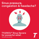 Tylenol Sinus + Headache Daytime Non-Drowsy Relief Caplets, Acetaminophen 325Mg, Nasal Decongestant For Sinus Pressure, Headache & Nasal Congestion Relief, 24 Ct