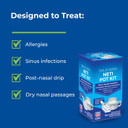 Rite Aid Neti Pot Nasal Rinse Kit With 30 Salt Packets - 1 Kit | Sinus Rinse For Adults & Children | Sinus Relief