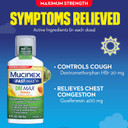 Mucinex Fast-Max Maximum Strength Dm Max, Symptom Relief, Cough Suppressant And Expectorant, Honey & Berry Flavor, 6 Fl Oz