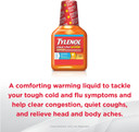 Tylenol Severe Cold + Flu Medicine, Liquid Day Cold & Flu Relief, Honey Lemon, 8 Fl. Oz