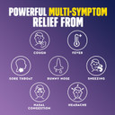 Mucinex Nightshift Sinus 6 Fl. Oz. Relieves Fever, Sore Throat, Runny Nose, Sneezing, Nasal Congestion, And Controls Cough