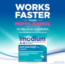 Imodium A-D Diarrhea Relief Caplets, Loperamide Hcl Anti-Diarrheal Medicine, 6 Ct