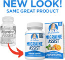 Best Migraine Relief Product With Magnesium - Migraine Assist Supplement With Quercetin, Feverfew, Butterbur, Coq10 From Dr. Danielle, 90 Capsules