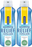 Preparation H Soothing Relief Cooling Spray, No-Touch Witch Hazel Spray For Irritated Skin Relief - 2X2.7 Oz Bottles