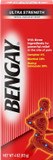 Bengay Ultra Strength Topical Pain Relief Cream, Non-Greasy Topical Analgesic For Minor Arthritis, Muscle, Joint, And Back Pain, Camphor, Menthol & Methyl Salicylate, 4 Oz