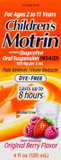 Children'S Motrin Oral Suspension Medicine For Kids, 100Mg Ibuprofen, Berry Flavored, 4 Fl. Oz Children'S Motrin Oral Suspension Medicine For Kids, 100Mg Ibuprofen, Berry Flavored, 4 Fl. Oz